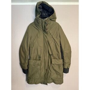 Rainforest Olive Green Parka Hooded Women's Thermo Luxe Winter Coat Size M